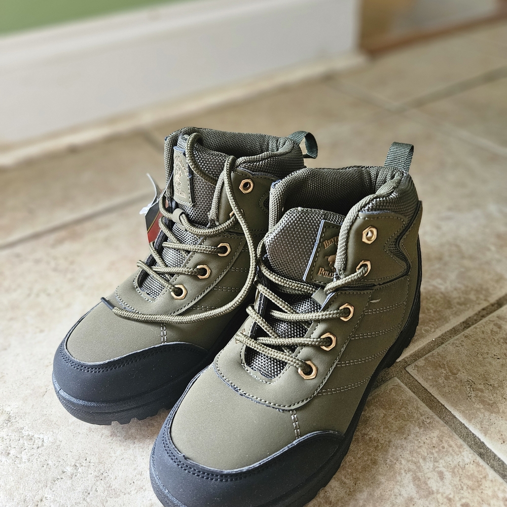 Polo by Ralph Lauren Kids Boots - Olive and Black